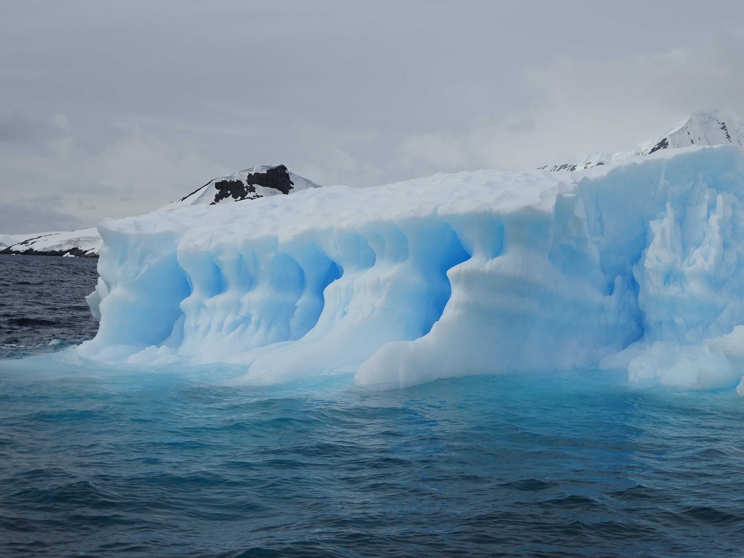 Antarctic glacier and ice sheet